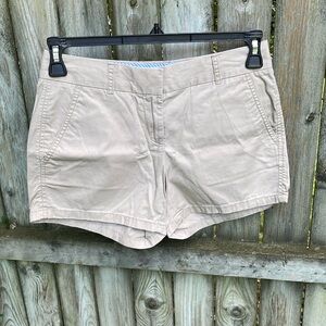 FREE w/purchase J. Crew Factory “Broken-in” chino shorts preppy 90s Y2K 0 XS